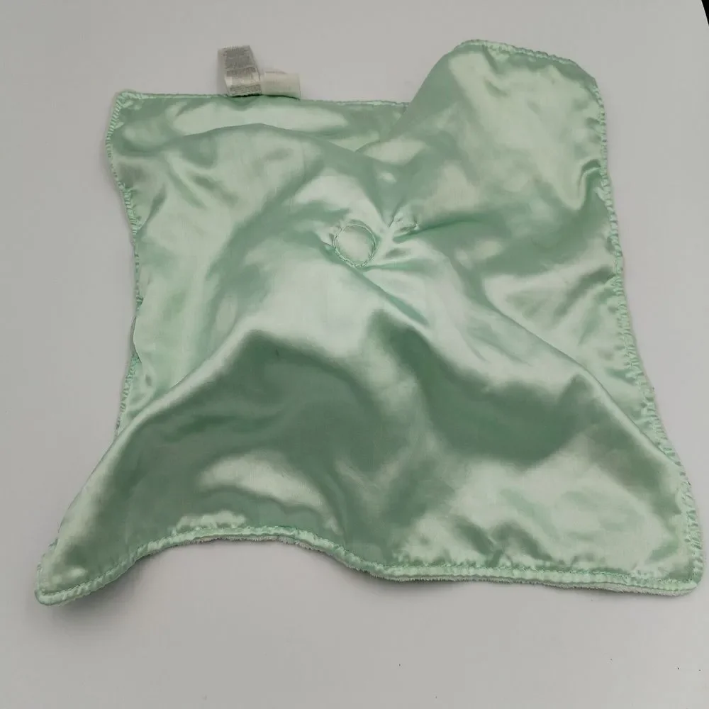 Carter's Child of Mine Elephant Lovey Security‎ Blanket Rattle Green Little Star